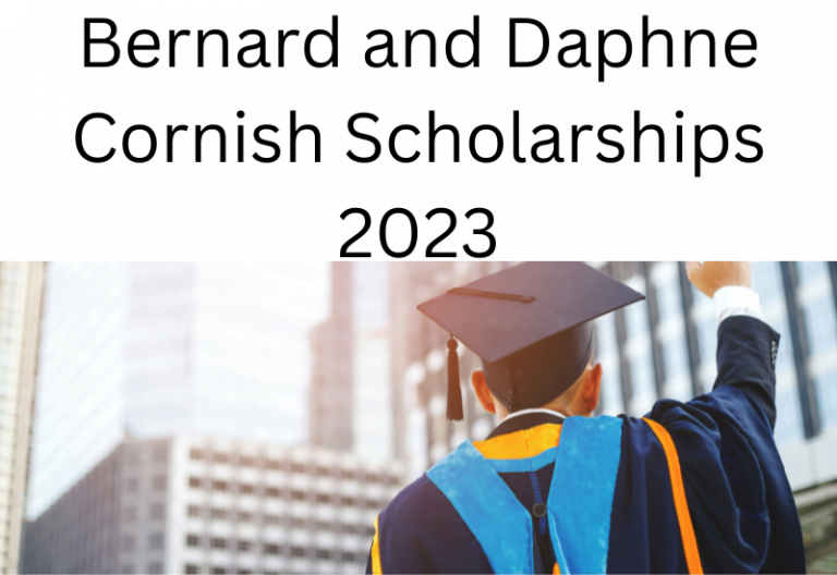 Bernard and Daphne Cornish Scholarships 2023