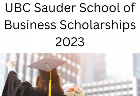UBC Sauder School of Business Scholarships 2023